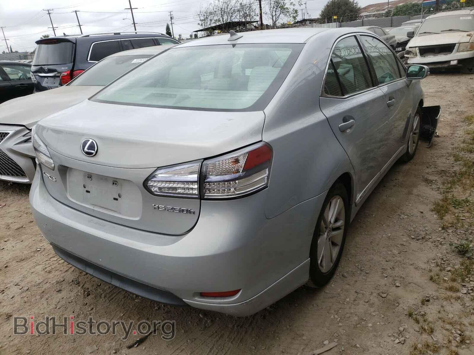 2010 LEXUS HS - VIN: JTHBB1BA6A2036245 - Фото 4
