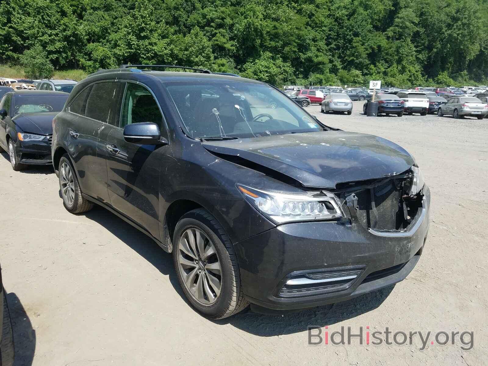 Фотография 5FRYD4H41FB031529 - ACURA MDX 2015