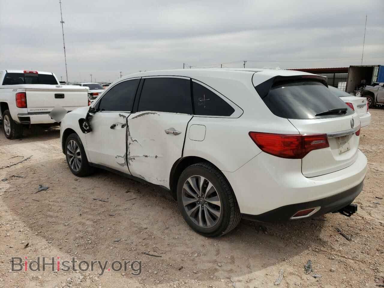 2014 ACURA MDX - VIN: 5FRYD4H40EB048238 - Фото 2