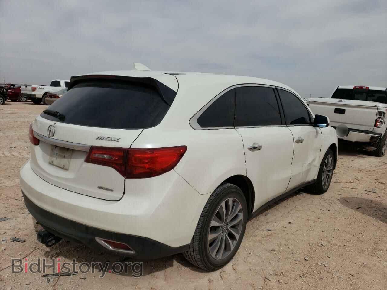 2014 ACURA MDX - VIN: 5FRYD4H40EB048238 - Фото 3