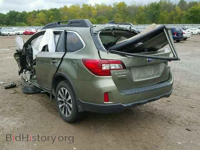 2016 SUBARU OUTBACK - VIN: 4S4BSBNC6G3225707 - Фото 3