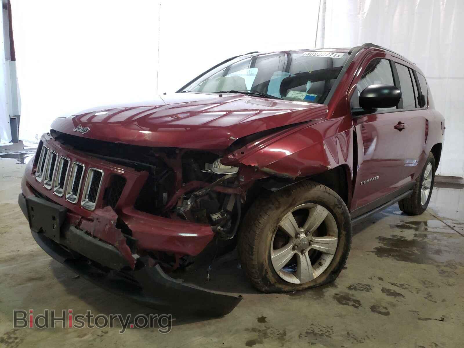 2012 JEEP COMPASS - VIN: 1C4NJDEB7CD604677 - Фото 2