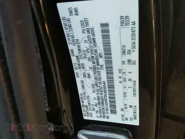 2013 FORD ESCAPE - VIN: 1FMCU0H97DUB06640 - Photo 10