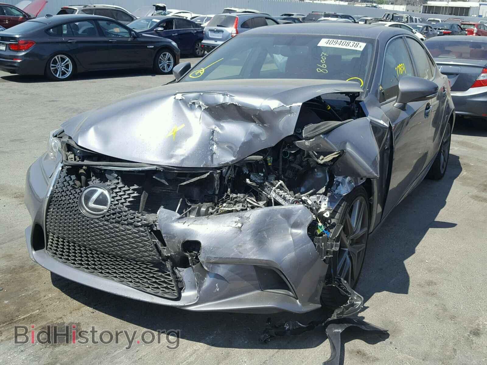 2016 LEXUS IS - VIN: JTHBA1D21G5004772 - Фото 2