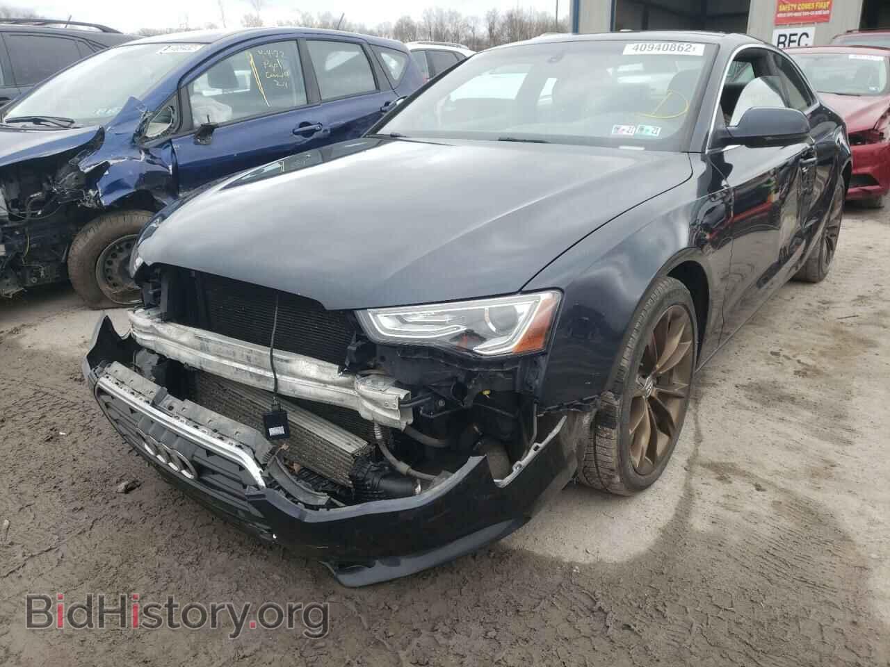 2013 AUDI A5 - VIN: WAULFAFR0DA043726 - Фото 2