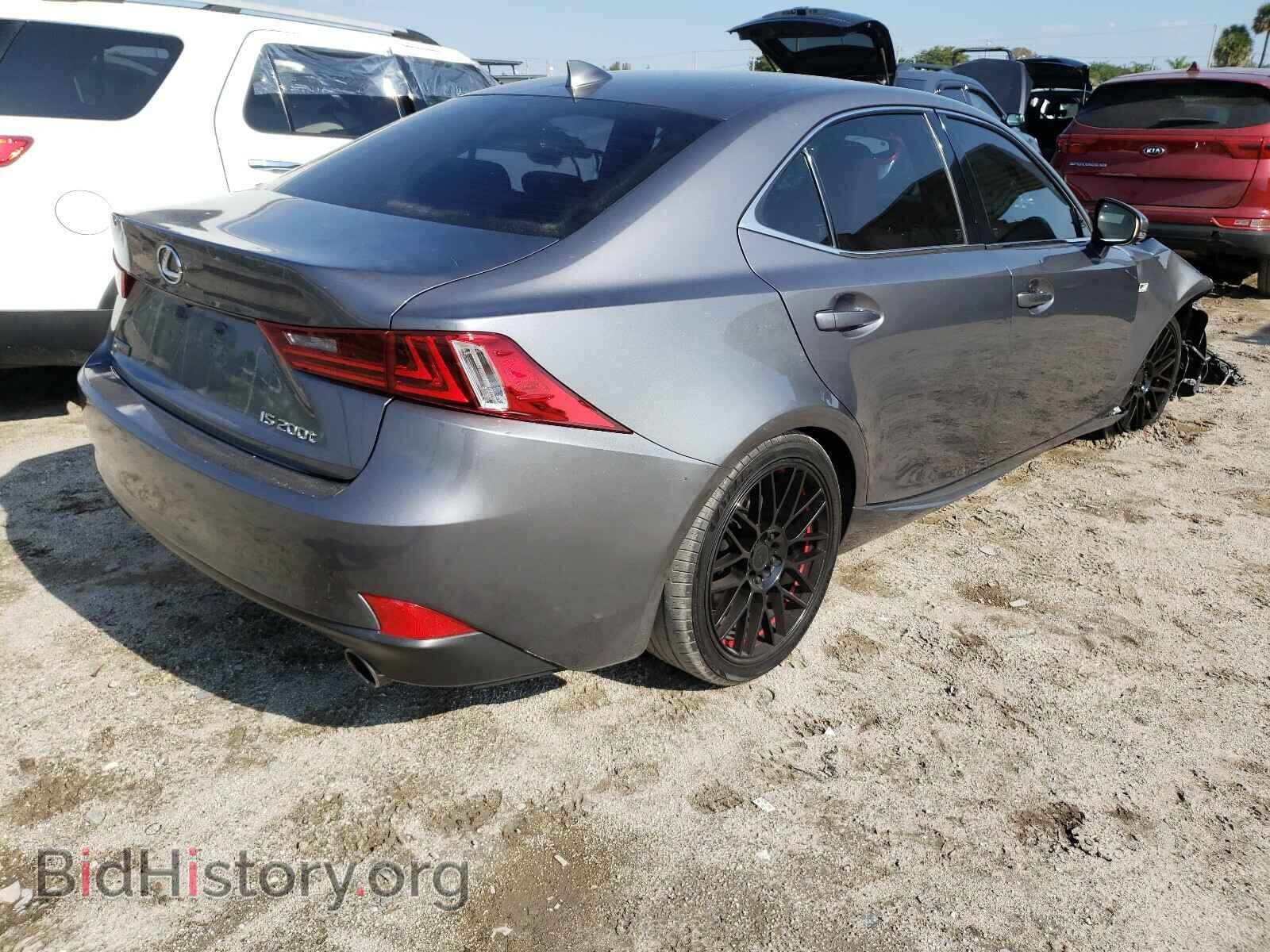 2016 LEXUS IS - VIN: JTHBA1D26G5018604 - Фото 4