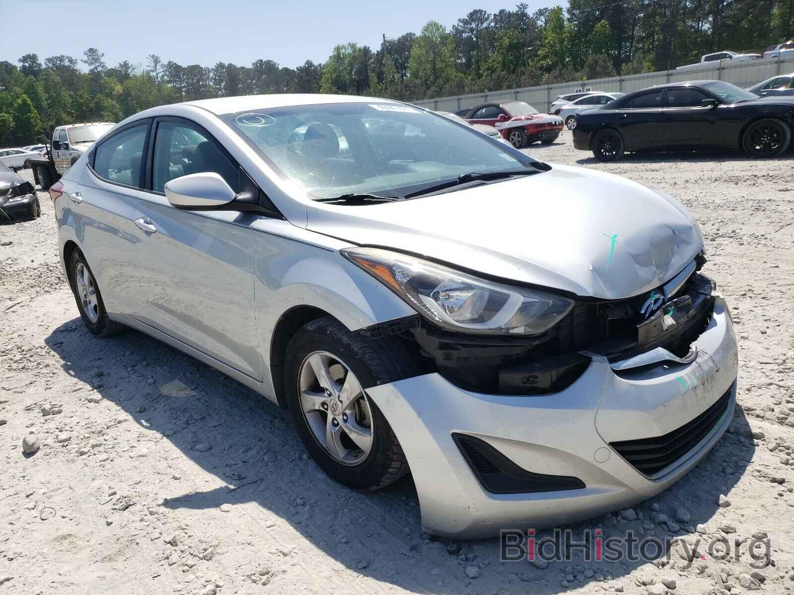 Photo KMHDH4AE8EU181338 - HYUNDAI ELANTRA 2014