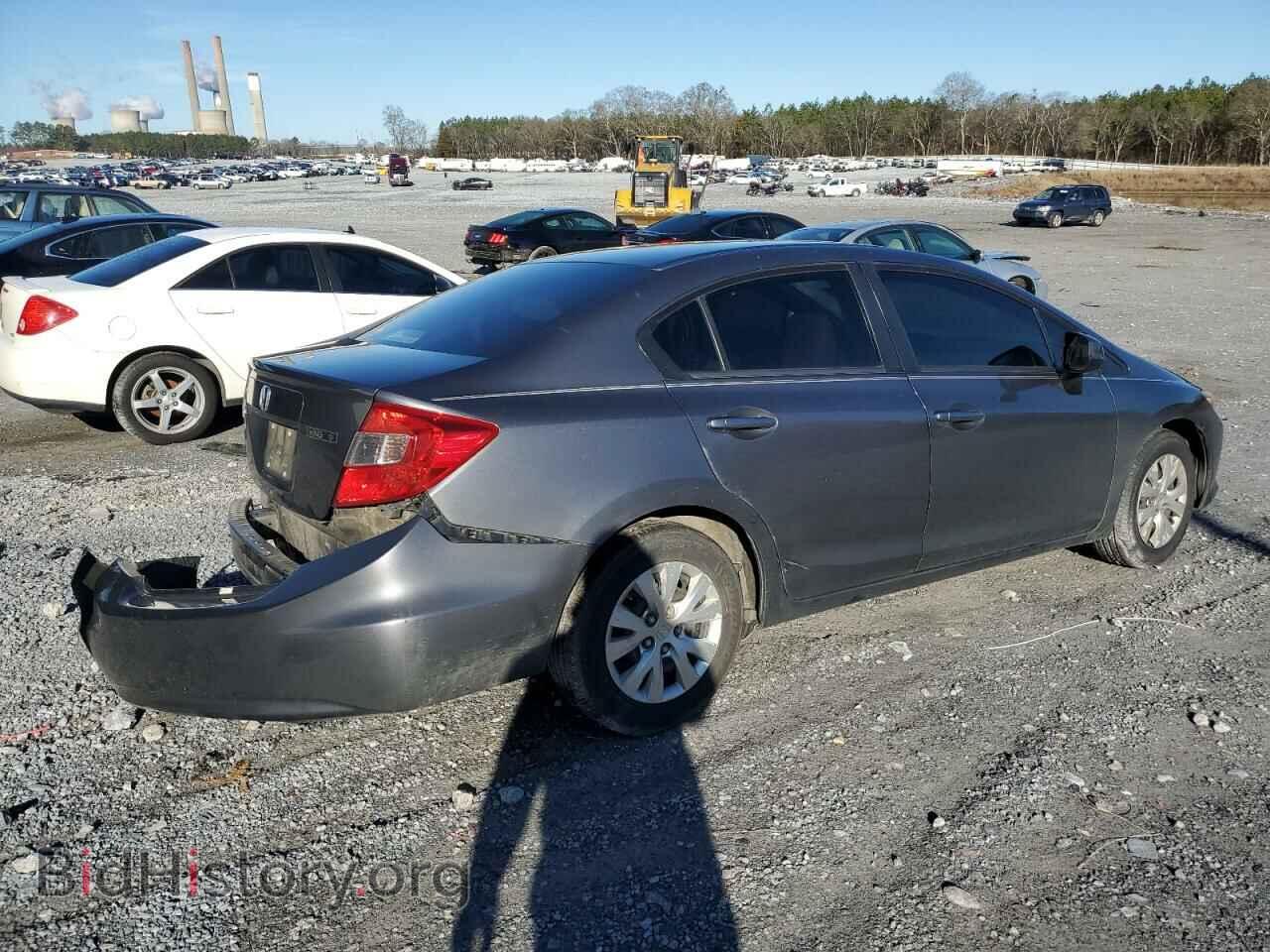 2012 HONDA CIVIC - VIN: 19XFB2F57CE026710 - Фото 3