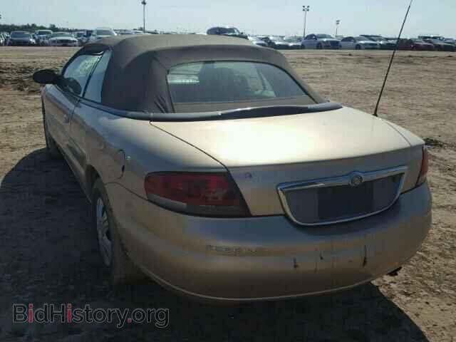 2001 CHRYSLER SEBRING - VIN: 1C3EL45U71N607621 - Фото 3