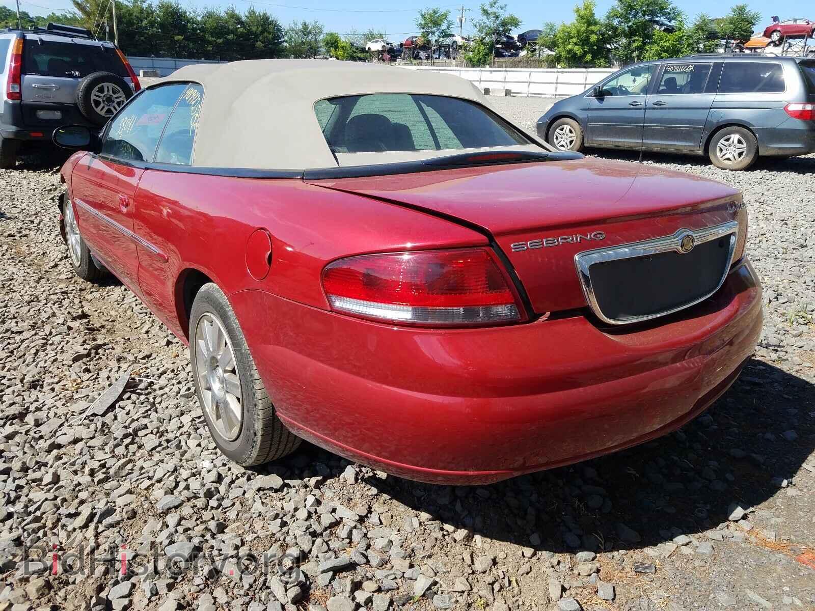 2006 CHRYSLER SEBRING - VIN: 1C3EL65RX6N107791 - Фото 3