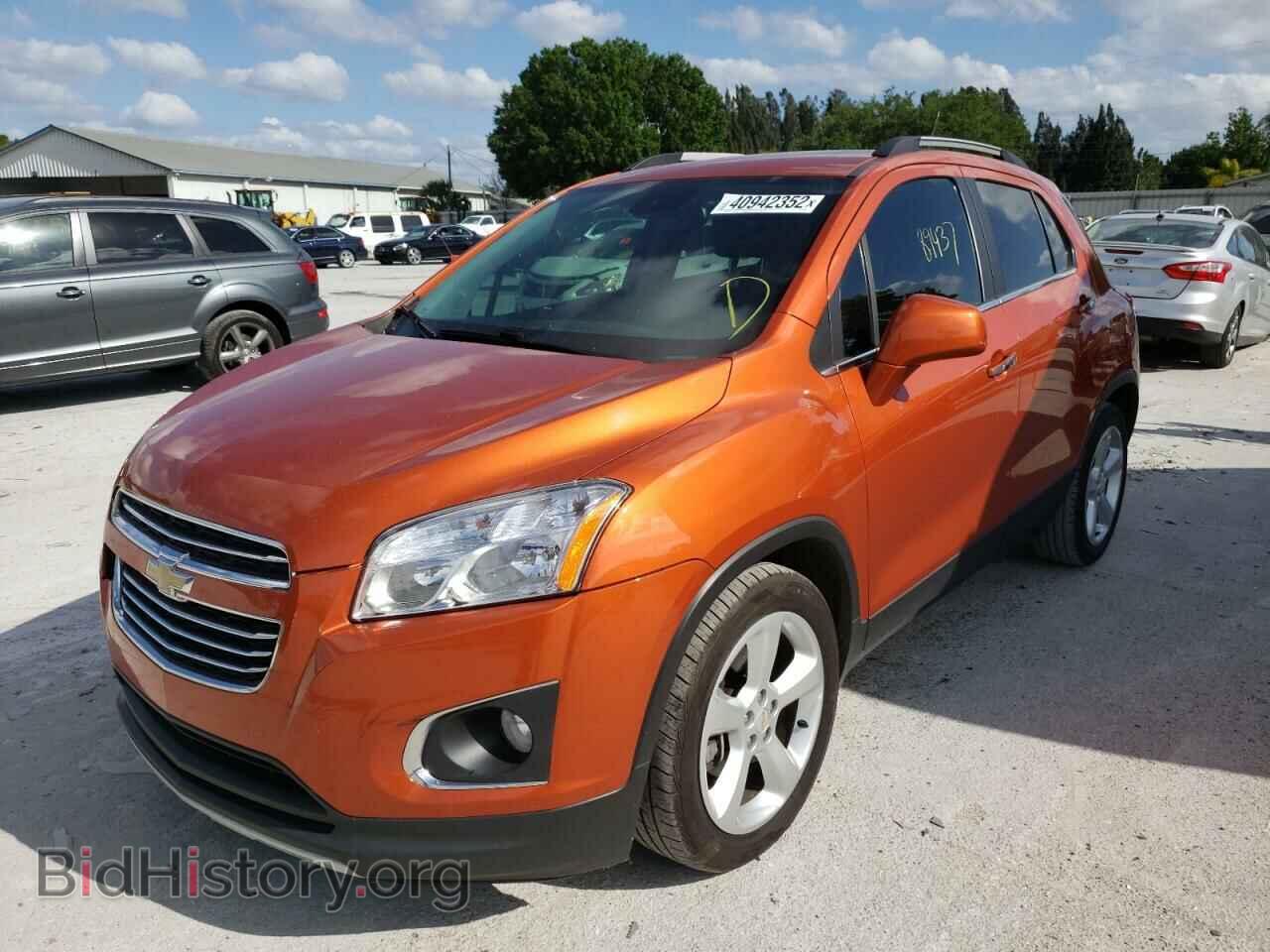2015 CHEVROLET TRAX - VIN: KL7CJNSB5FB077737 - Фото 2