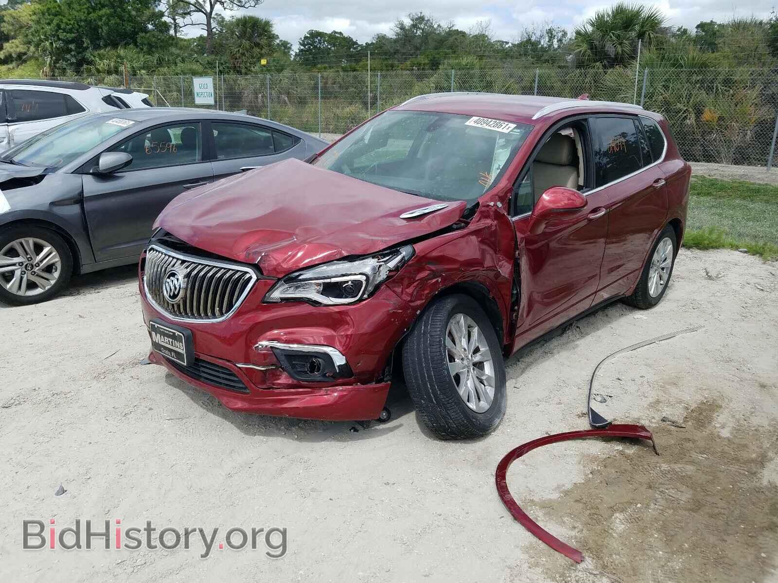 2017 BUICK ENVISION - VIN: LRBFXBSA9HD091070 - Фото 2