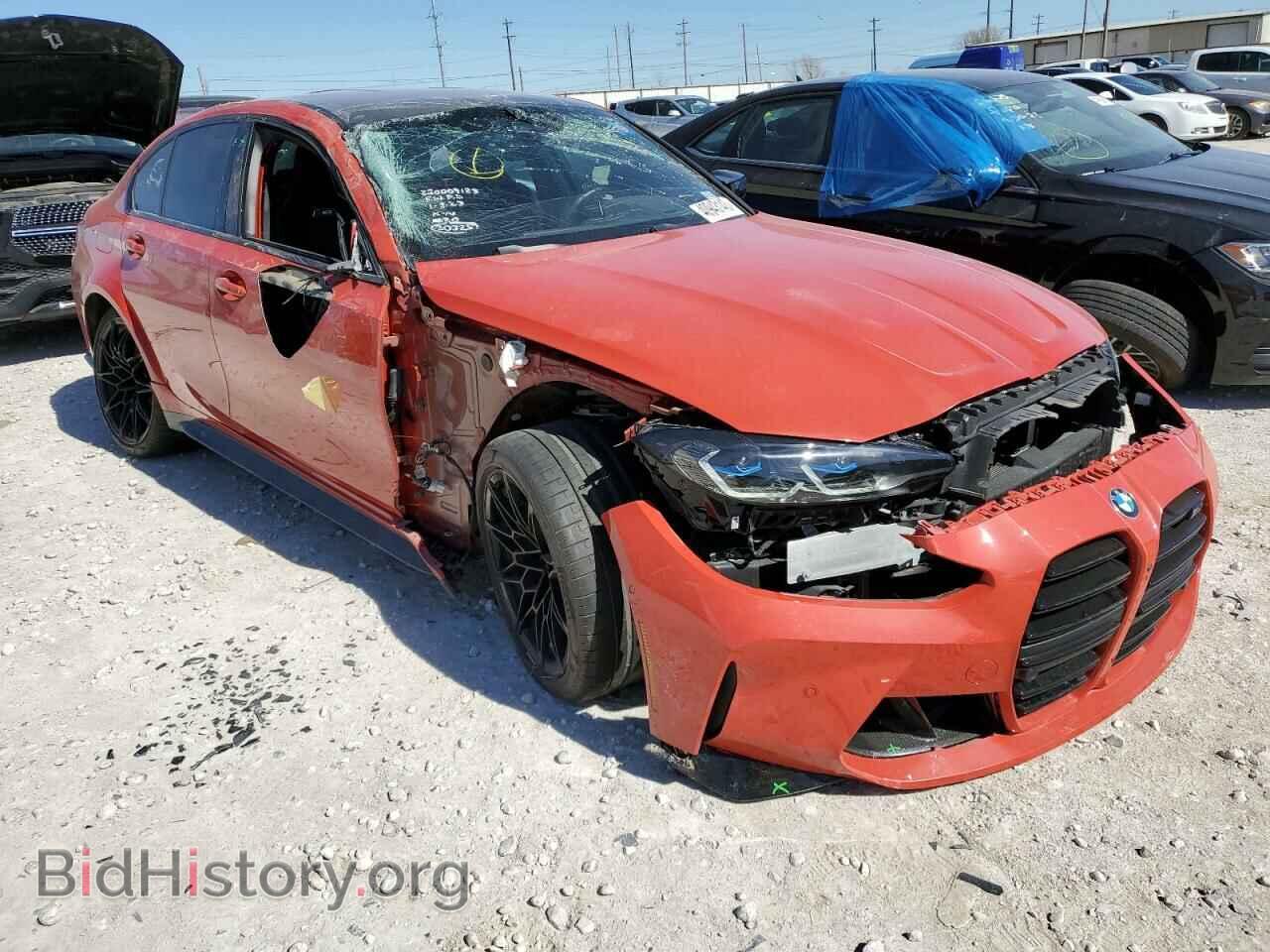 2021 BMW M3 - VIN: WBS33AY02MFL04750 - Photo 4