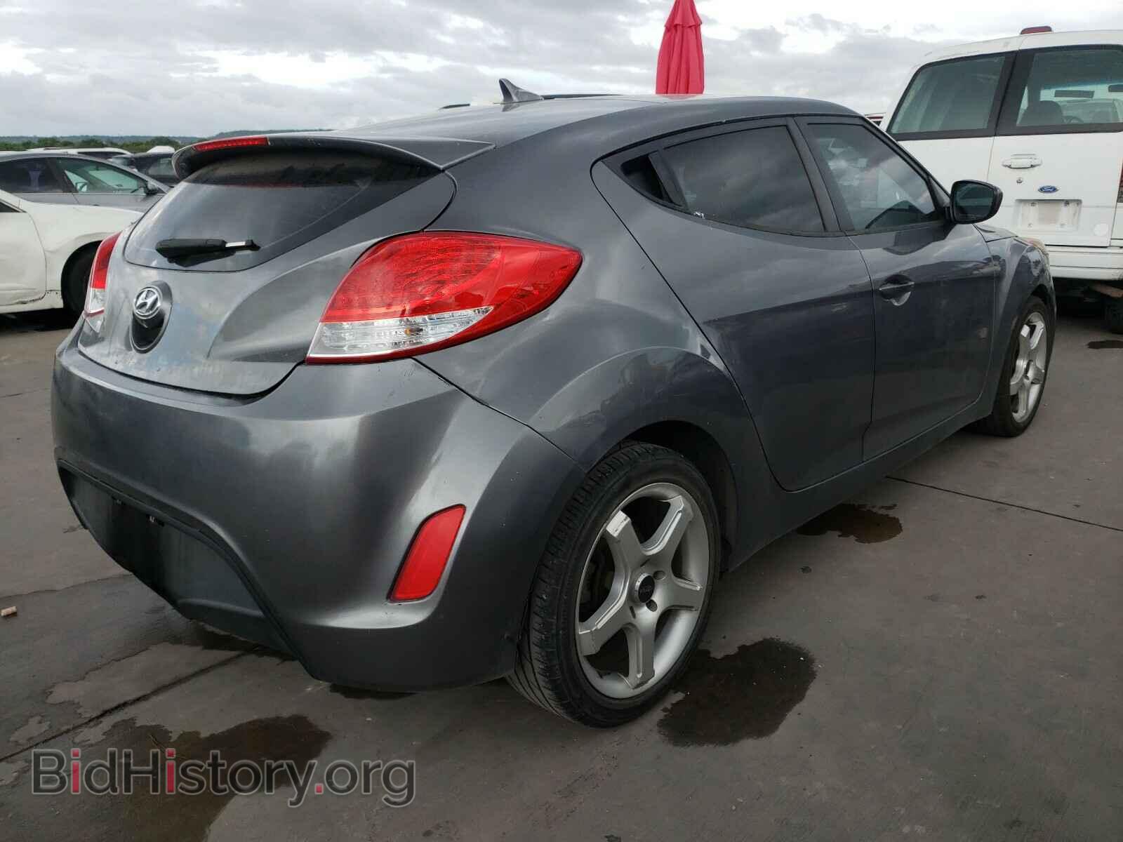 2012 HYUNDAI VELOSTER - VIN: KMHTC6ADXCU072809 - Фото 4
