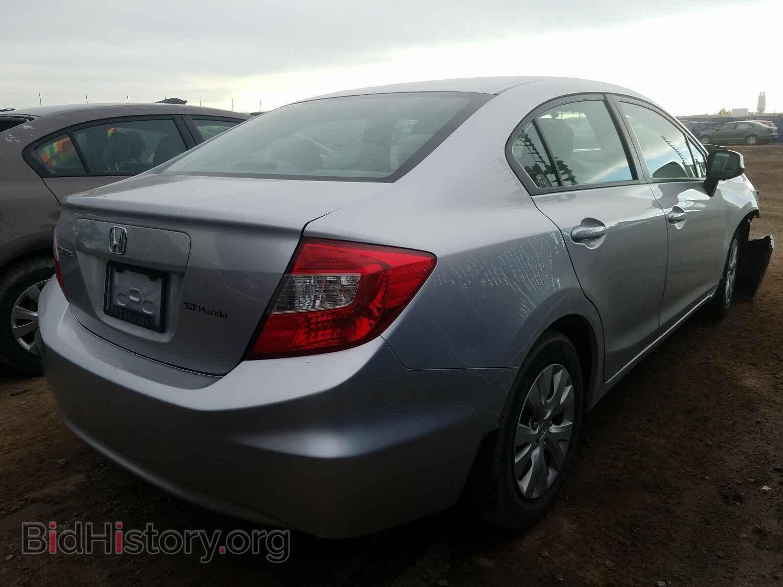2012 HONDA CIVIC - VIN: 2HGFB2F49CH108466 - Photo 4