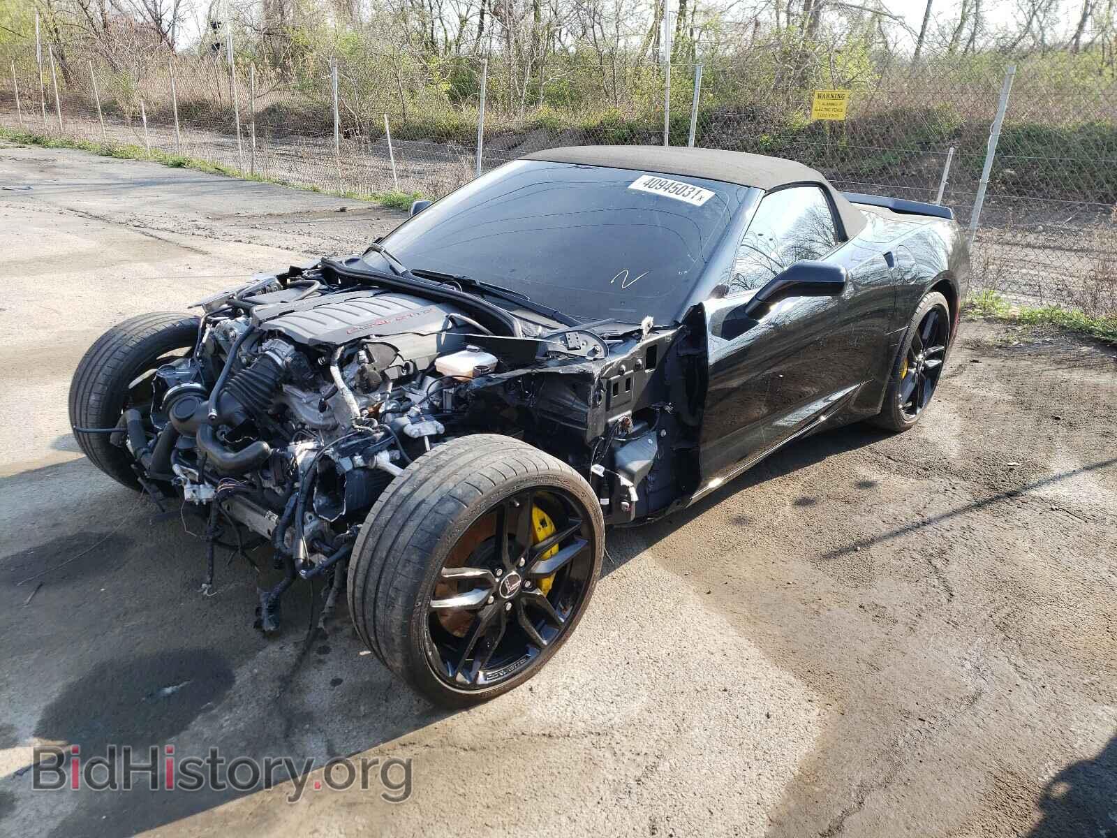 2014 CHEVROLET CORVETTE - VIN: 1G1YM3D73E5130003 - Фото 2