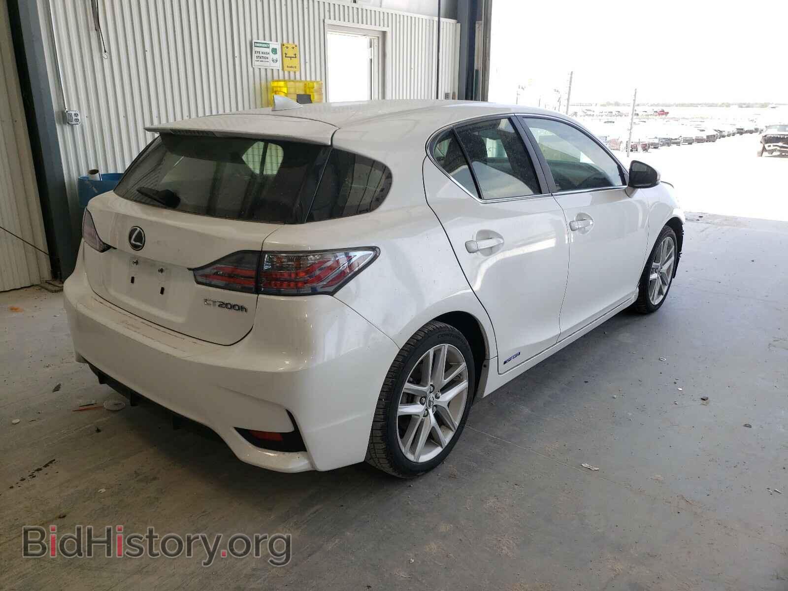 2017 LEXUS CT 200 - VIN: JTHKD5BH1H2302599 - Фото 4