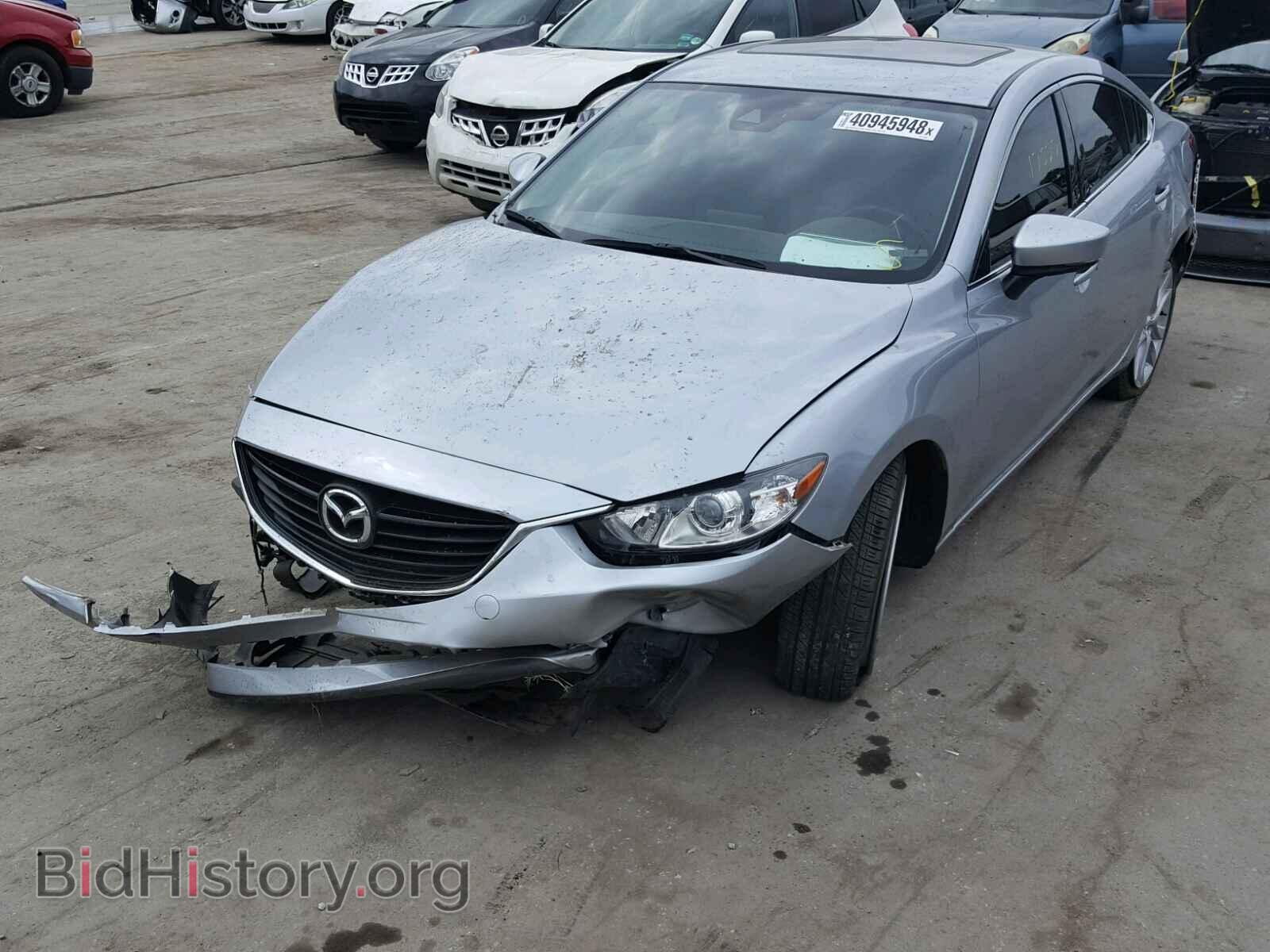 2017 MAZDA 6 - VIN: JM1GL1V56H1113845 - Фото 2