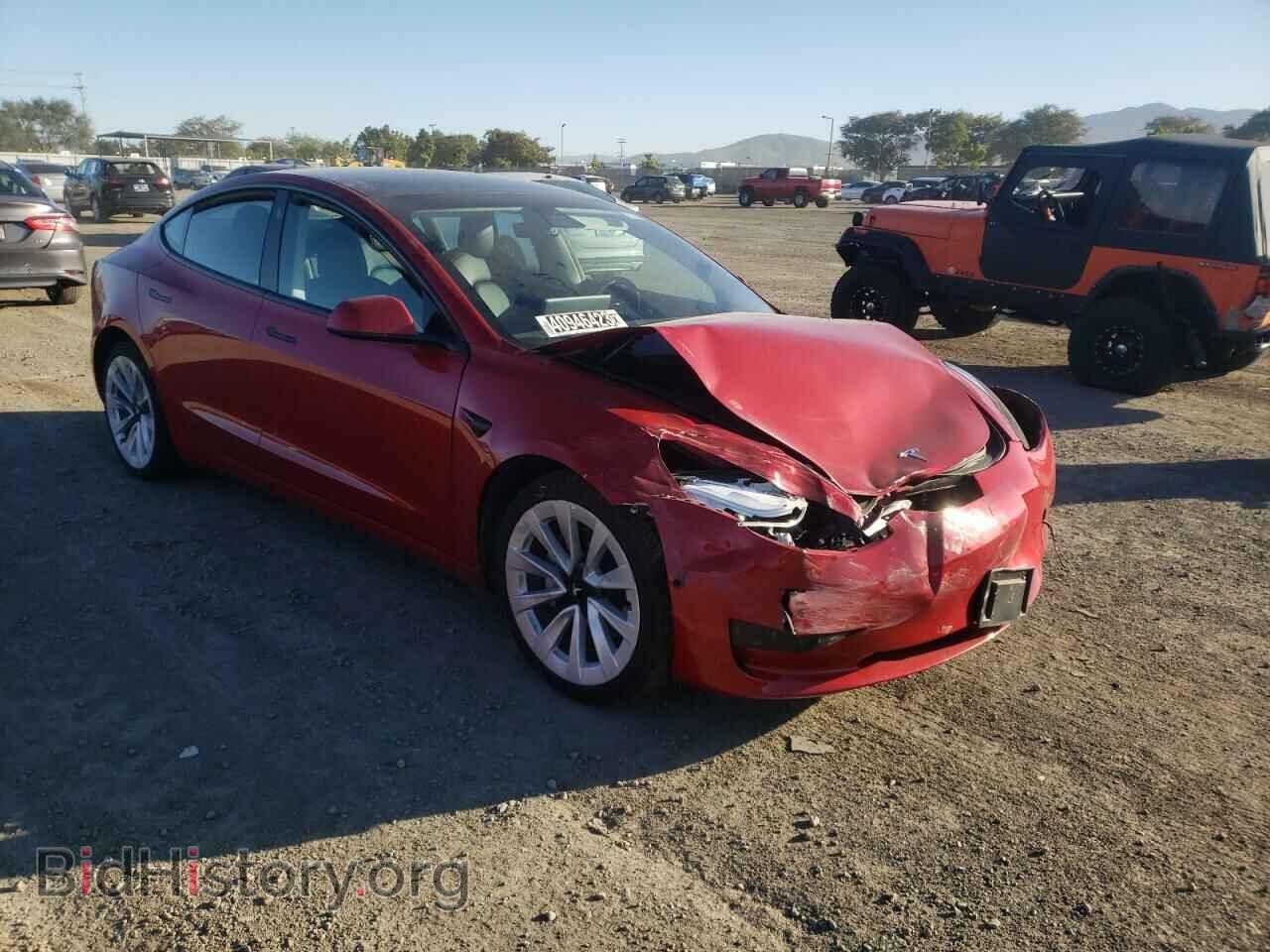 2022 TESLA MODEL 3 - VIN: 5YJ3E1EA1NF186307 - Photo 4