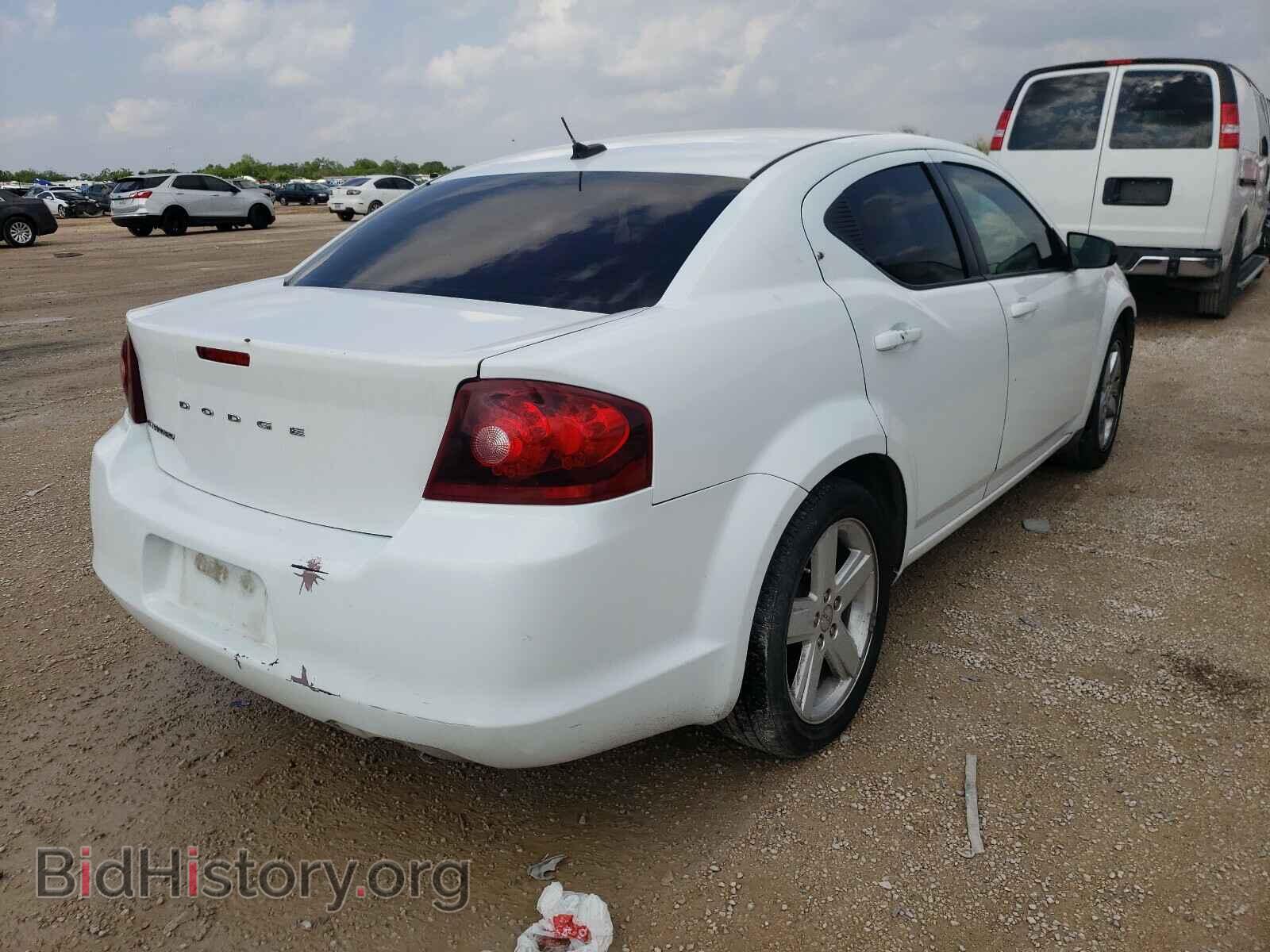 2013 DODGE AVENGER - VIN: 1C3CDZAB4DN632115 - Фото 4