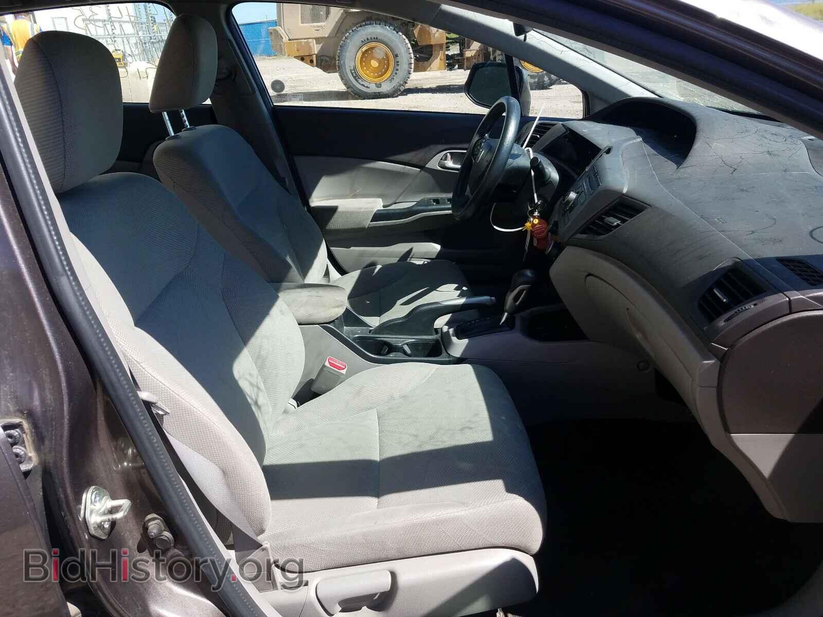2012 HONDA CIVIC - VIN: 2HGFB2F42CH046120 - Фото 5