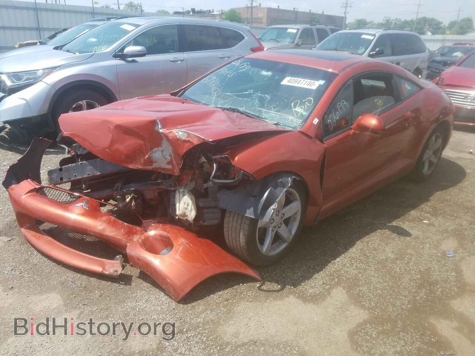 2007 MITSUBISHI ECLIPSE - VIN: 4A3AK24F07E014712 - Photo 2
