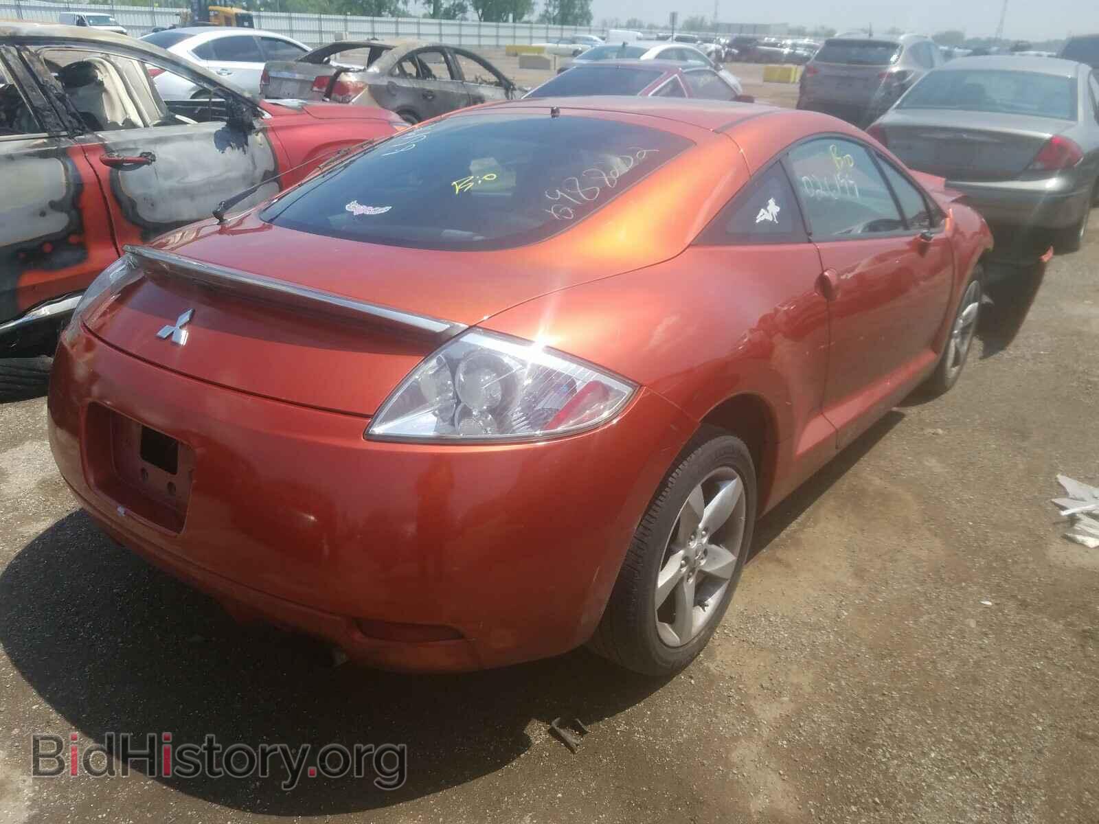 2007 MITSUBISHI ECLIPSE - VIN: 4A3AK24F07E014712 - Photo 4