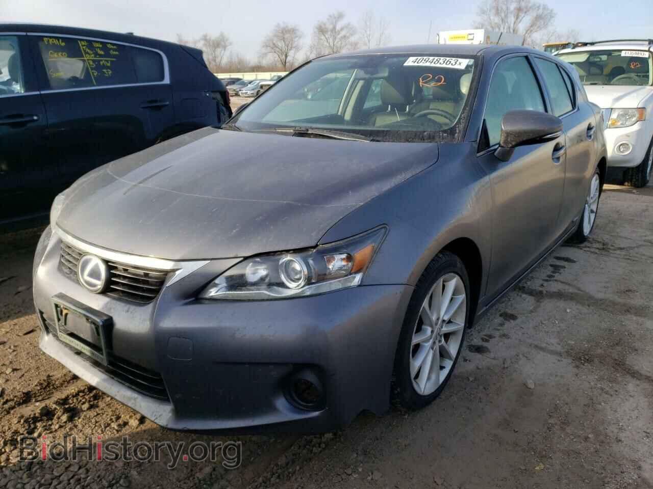 Photo JTHKD5BH3C2073772 - LEXUS CT 200 2012