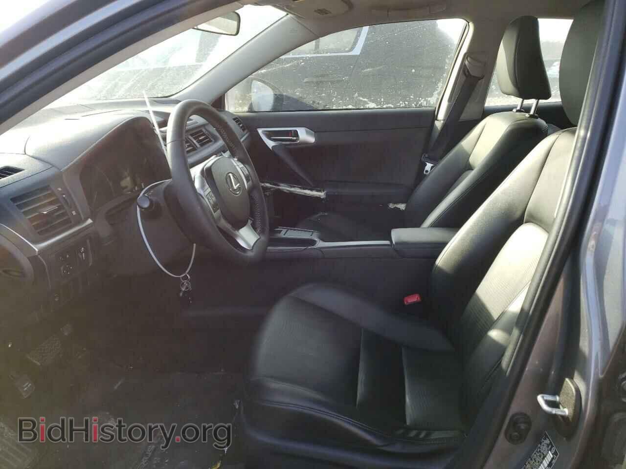 2012 LEXUS CT 200 - VIN: JTHKD5BH3C2073772 - Фото 7