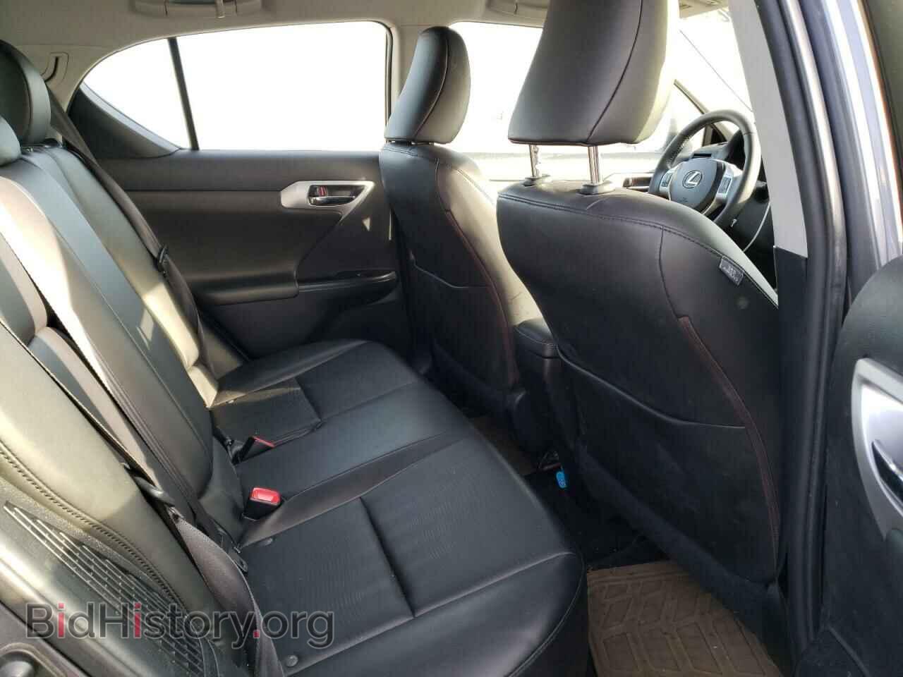 2012 LEXUS CT 200 - VIN: JTHKD5BH3C2073772 - Фото 10