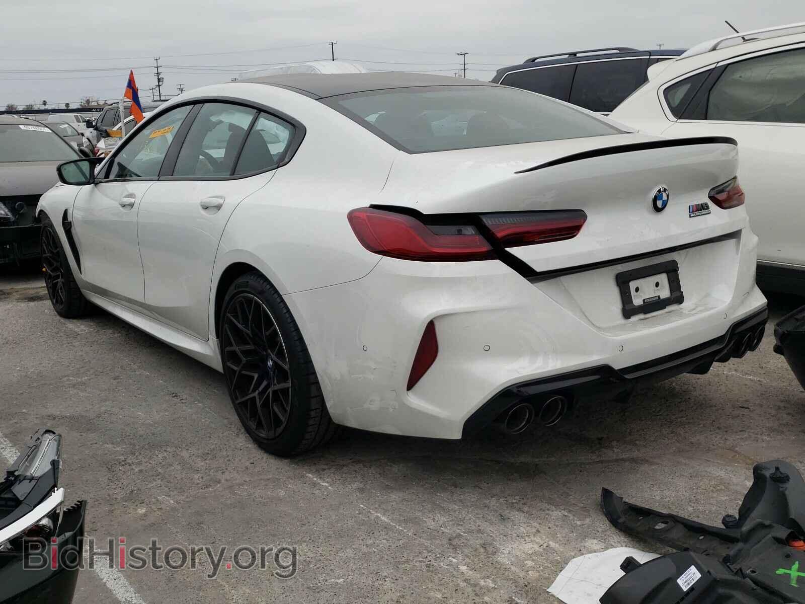 2021 BMW M8 - VIN: WBSGV0C00MCF60483 - Фото 3