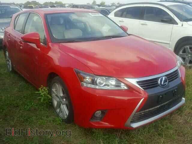 Фотография JTHKD5BH3E2178394 - LEXUS CT 200 2014