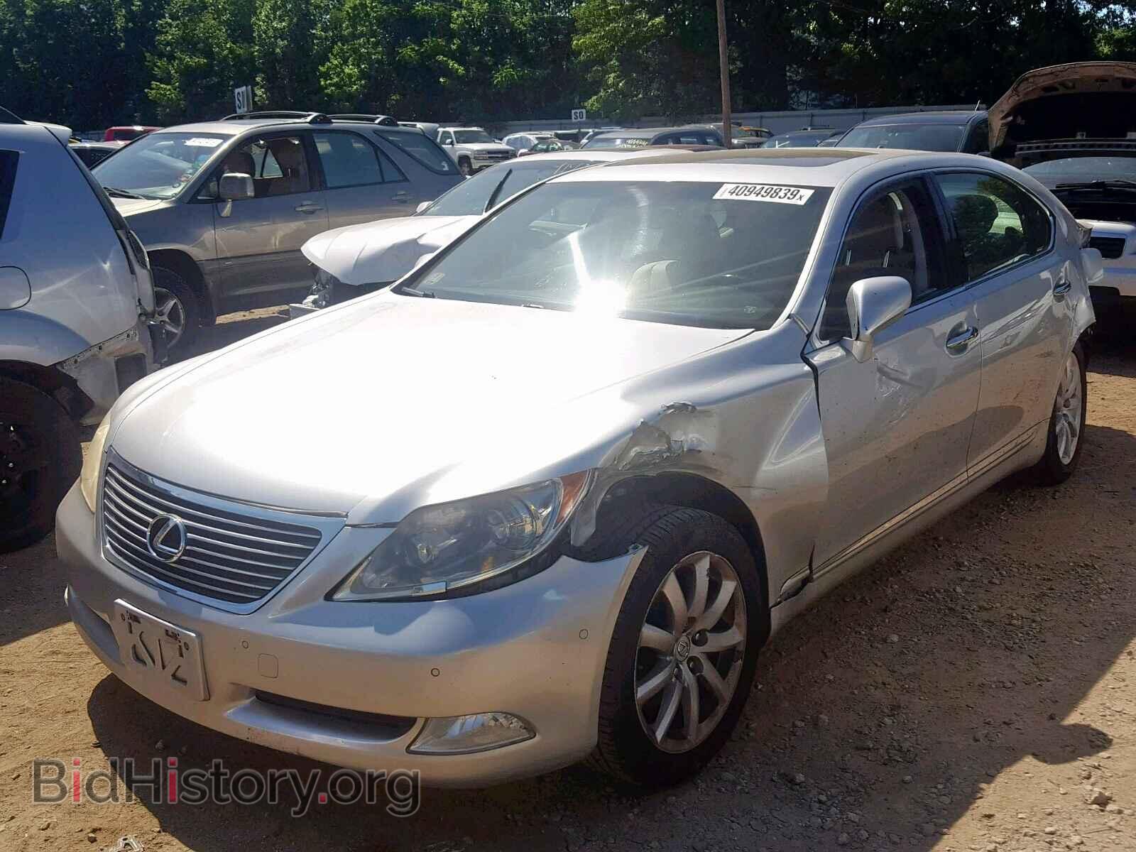2007 LEXUS LS460 - VIN: JTHGL46F675009161 - Фото 2