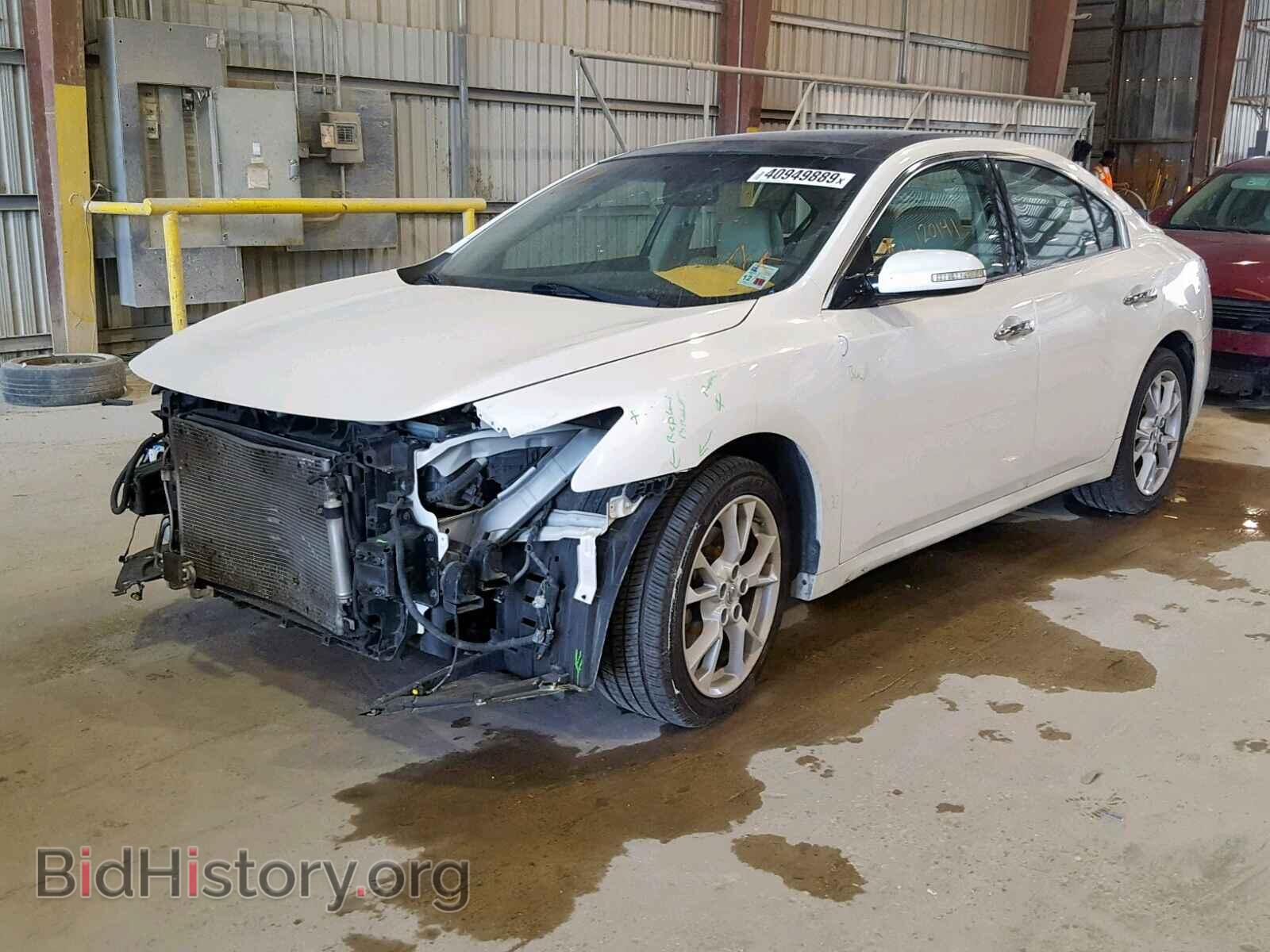 2013 NISSAN MAXIMA S - VIN: 1N4AA5AP2DC840219 - Фото 2