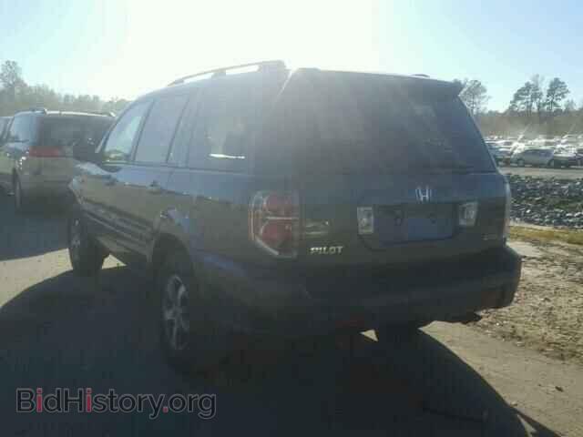 2006 HONDA PILOT - VIN: 2HKYF18596H540336 - Фото 3