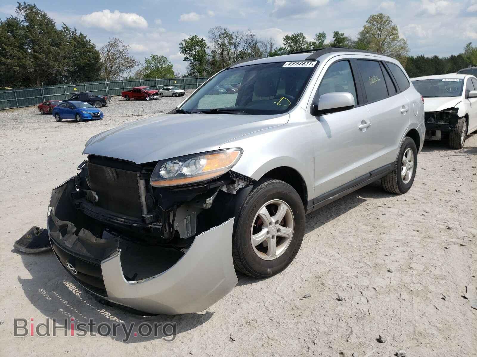 2008 HYUNDAI SANTA FE - VIN: 5NMSG73D48H198105 - Фото 2