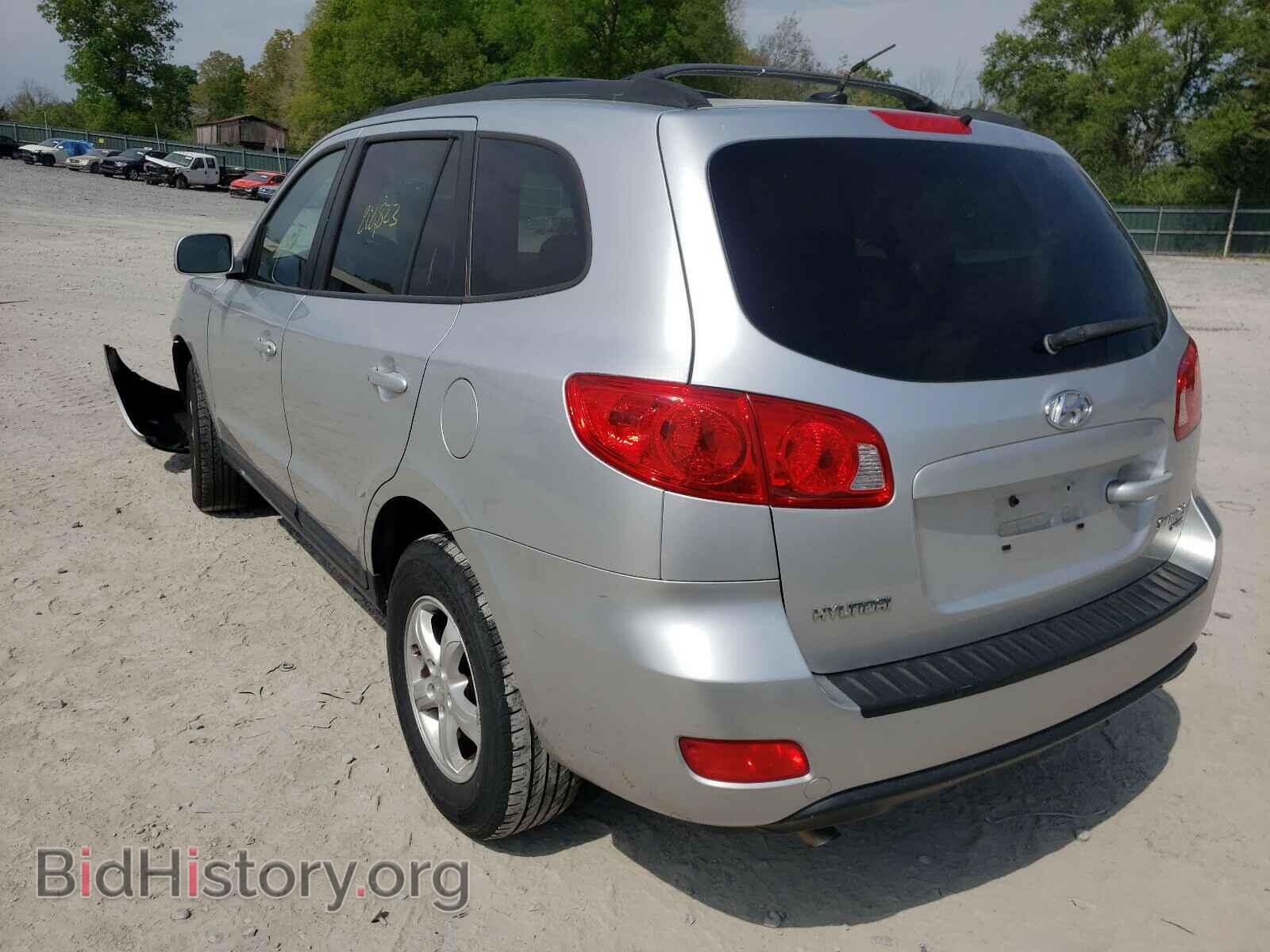 2008 HYUNDAI SANTA FE - VIN: 5NMSG73D48H198105 - Фото 3