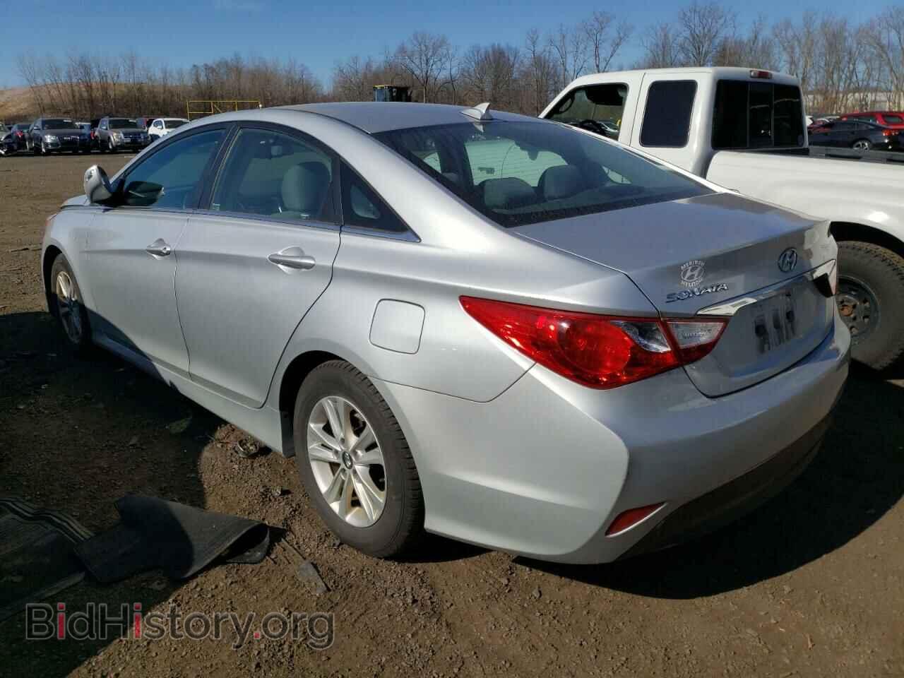 2014 HYUNDAI SONATA - VIN: 5NPEB4AC0EH897153 - Фото 2