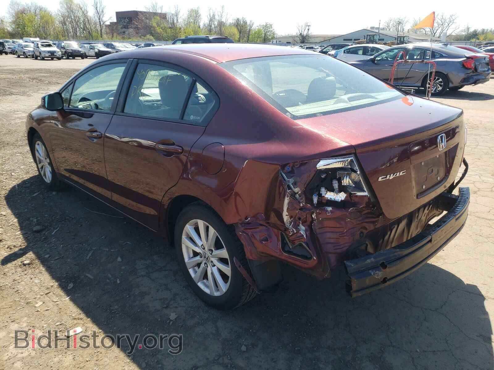 2012 HONDA CIVIC - VIN: 19XFB2F86CE379921 - Фото 3