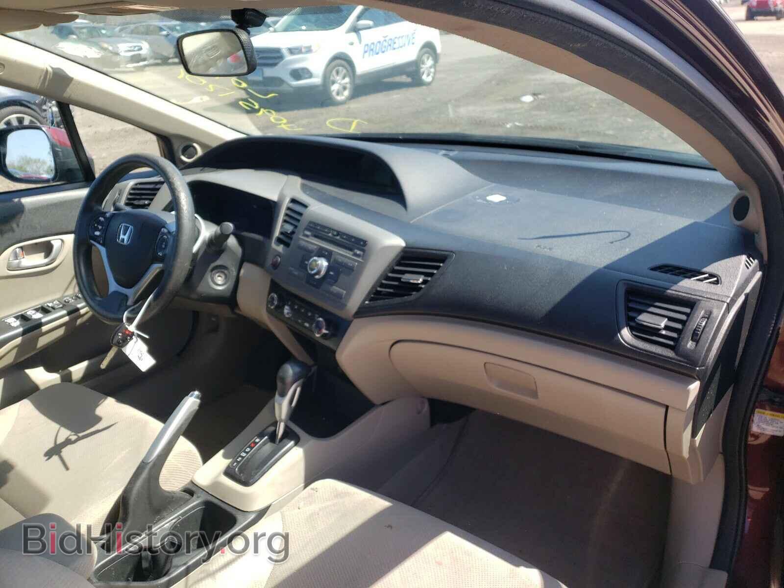 2012 HONDA CIVIC - VIN: 19XFB2F86CE379921 - Фото 9