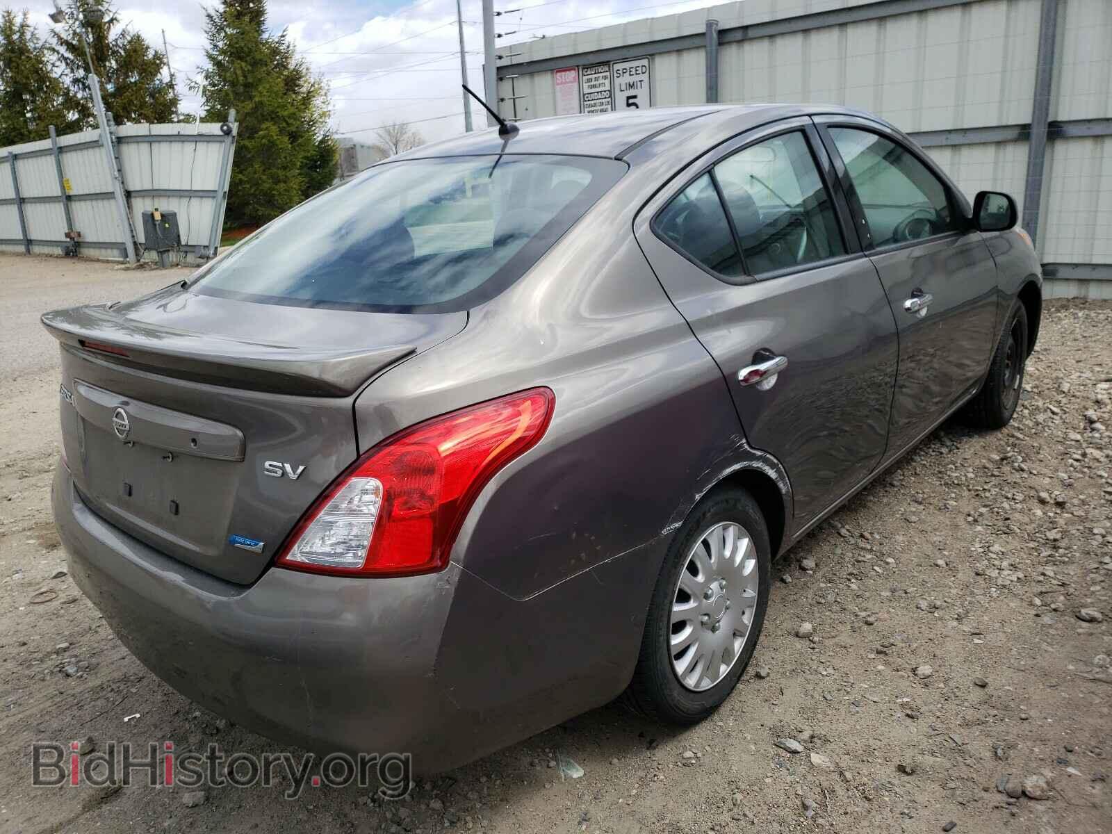 2014 NISSAN VERSA - VIN: 3N1CN7AP9EL820187 - Фото 4