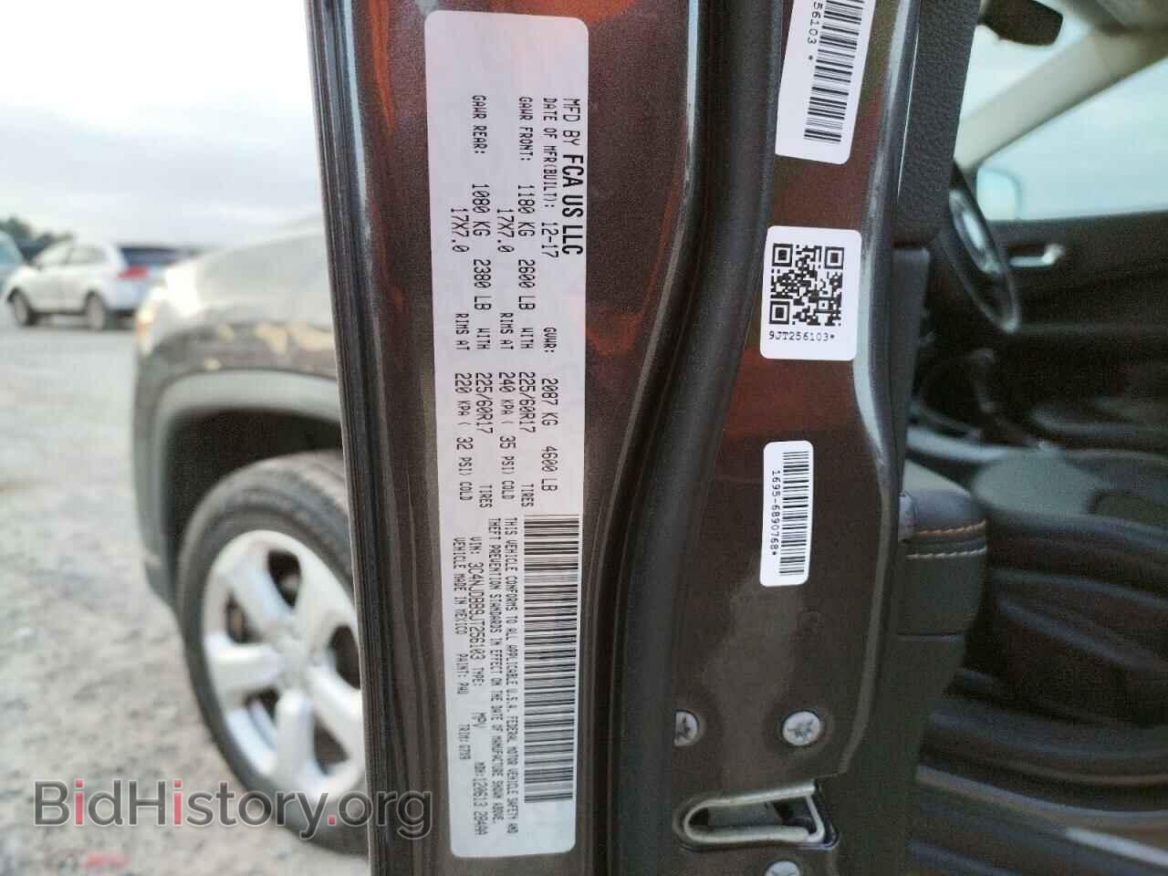 2018 JEEP COMPASS - VIN: 3C4NJDBB9JT256103 - Photo 10