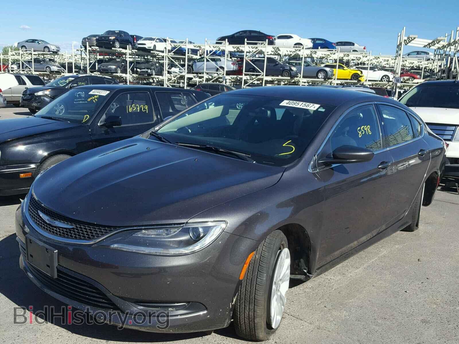 2016 CHRYSLER 200 - VIN: 1C3CCCFB8GN194440 - Фото 2
