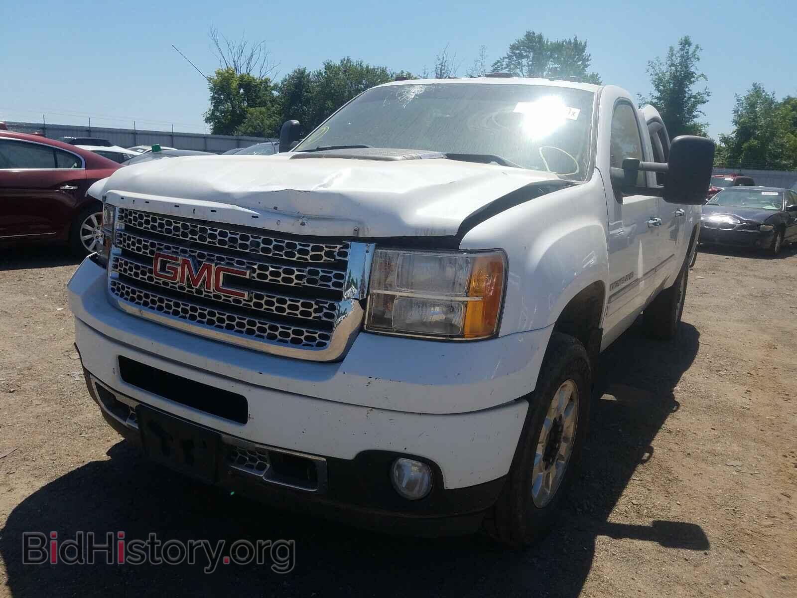 2012 GMC SIERRA - VIN: 1GT125E81CF178107 - Фото 2