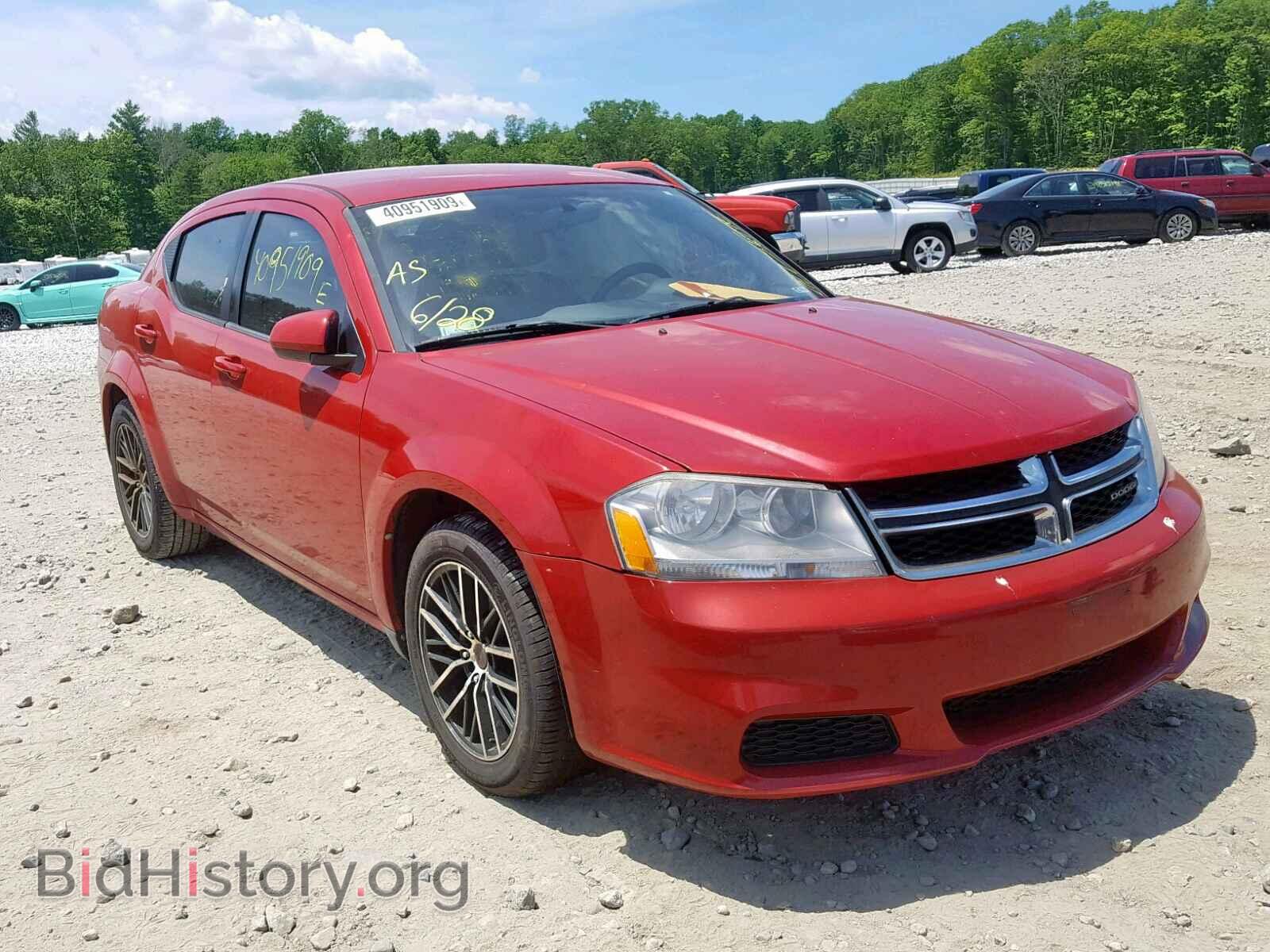 Photo 1C3CDZCB1CN196254 - DODGE AVENGER 2012
