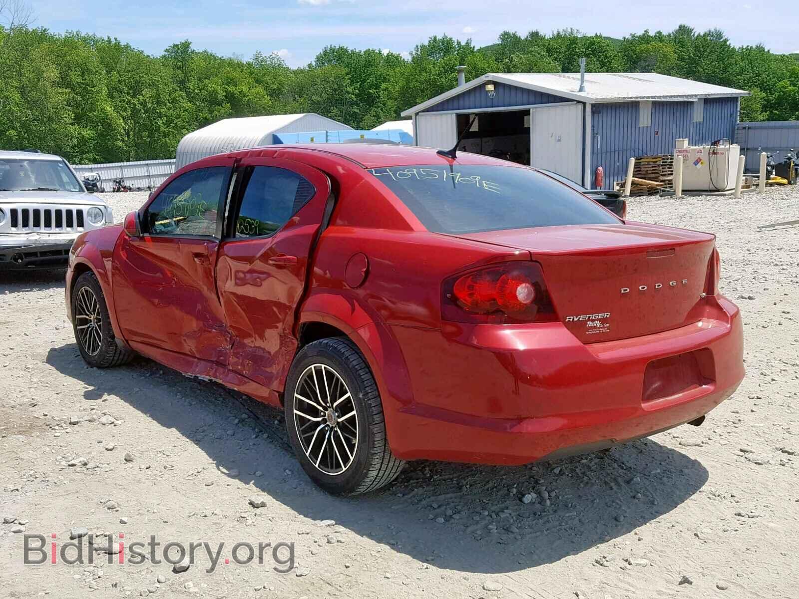 2012 DODGE AVENGER - VIN: 1C3CDZCB1CN196254 - Photo 3