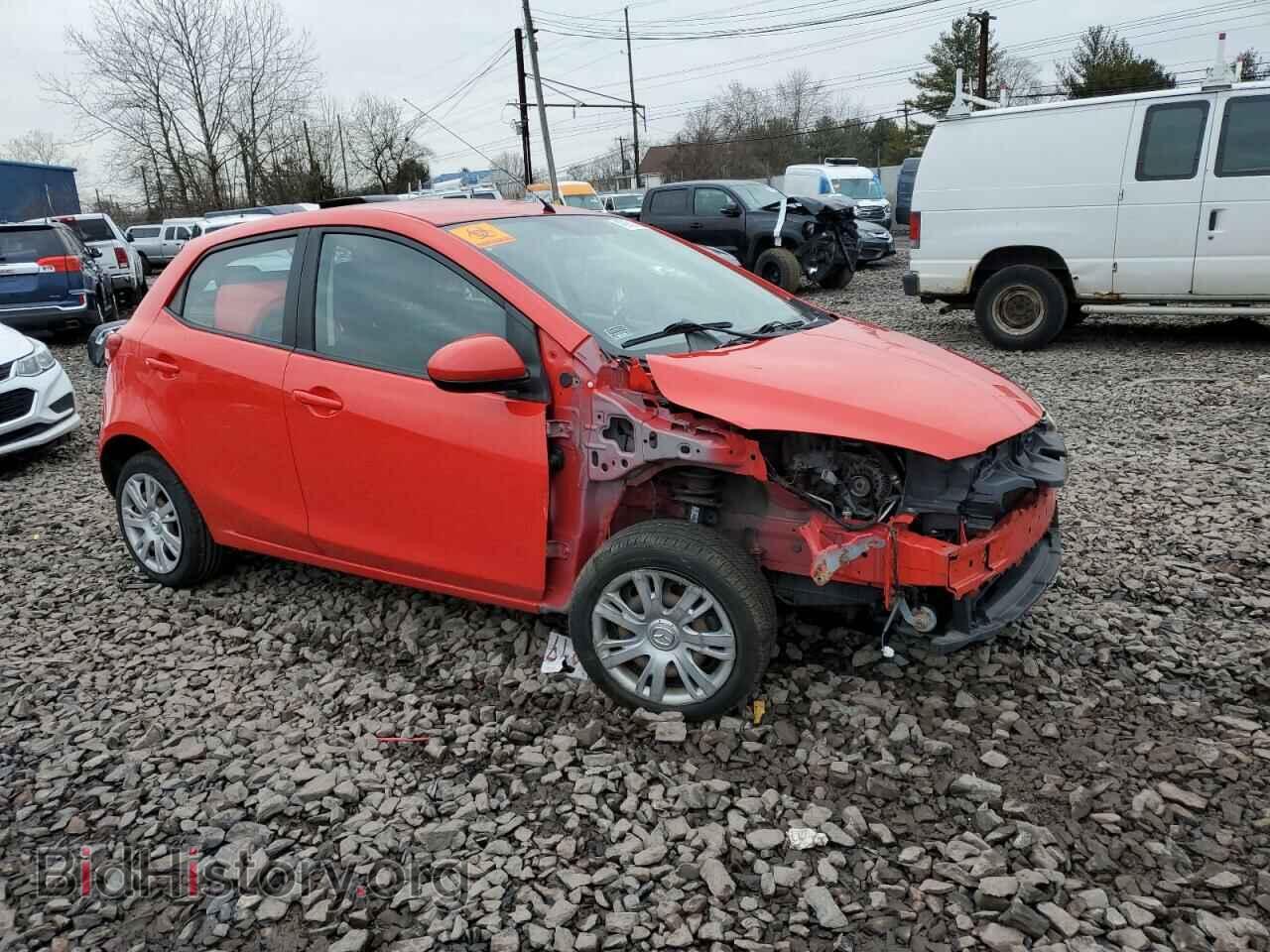 2014 MAZDA 2 - VIN: JM1DE1KY7E0187286 - Фото 4