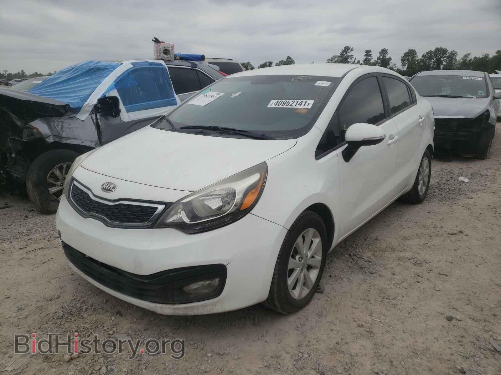 2013 KIA RIO - VIN: KNADN4A39D6196121 - Фото 2
