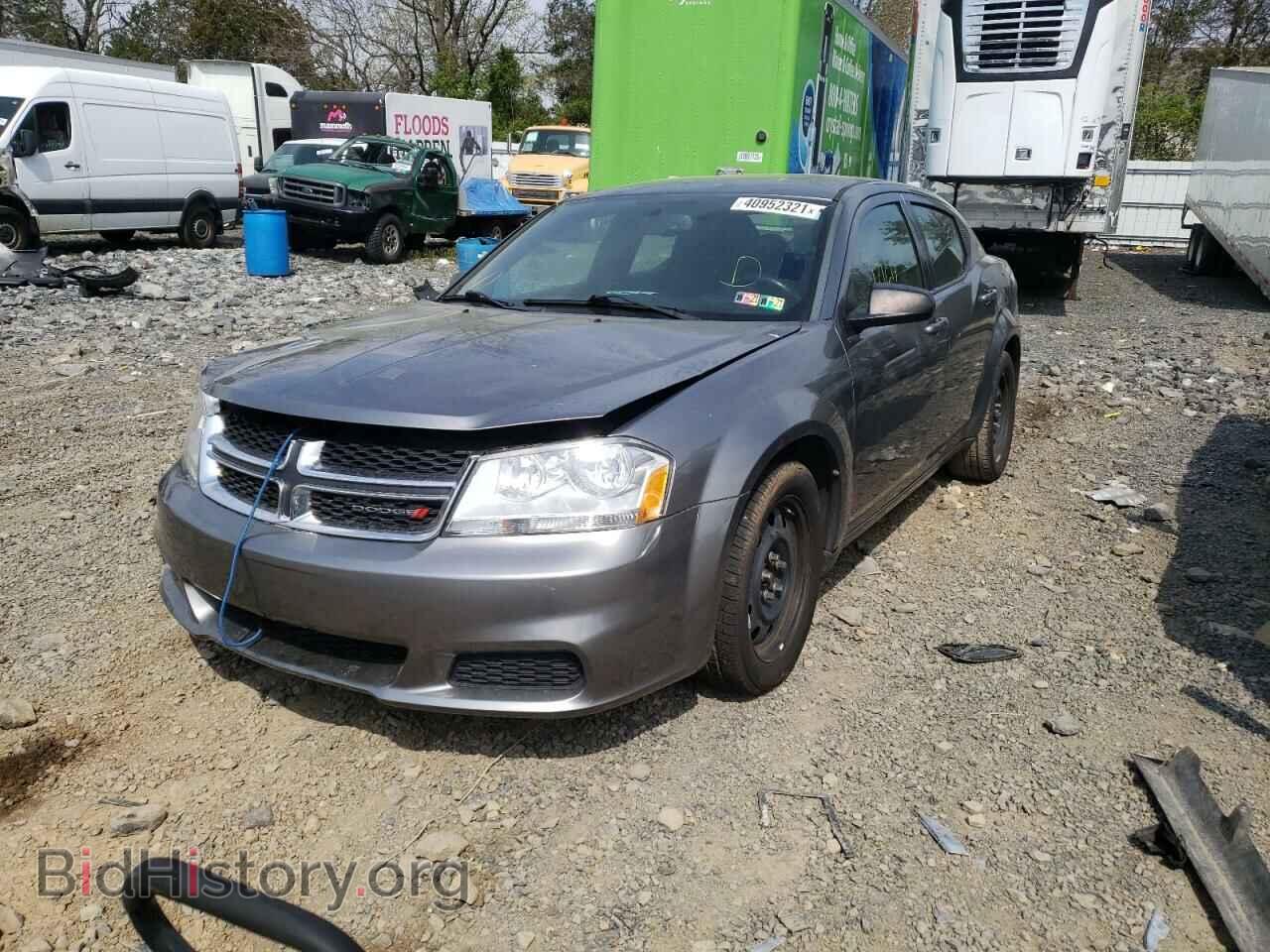 2013 DODGE AVENGER - VIN: 1C3CDZAG8DN749725 - Фото 2