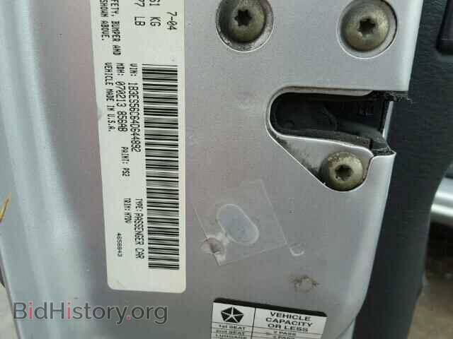 2004 DODGE NEON - VIN: 1B3ES56C64D644892 - Фото 10